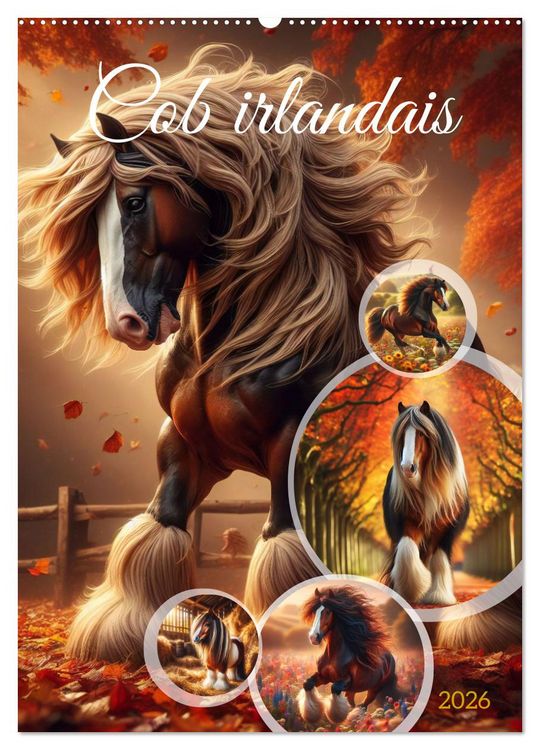 Produktbild: Cob irlandais (Calendrier mural 2026 DIN A2 horizontal), CALVENDO calendrier mensuel