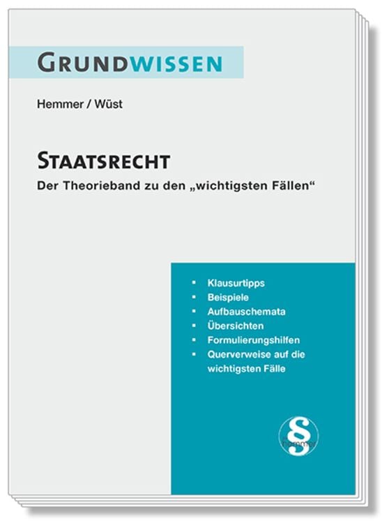 Bild vom Artikel Grundwissen Staatsrecht vom Autor Karl-Edmund Hemmer