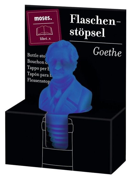 Produktbild: moses. libri_x Flaschenst&ouml;psel Goethe