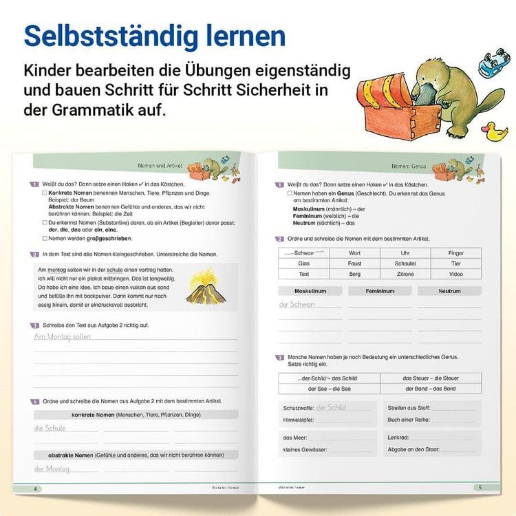 Produktbild: Grammatik mit Rico Schnabel, Klasse 6