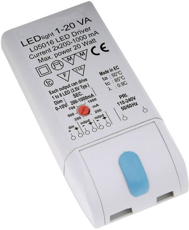 Produktbild: Barthelme 66000164 LED-Konverter 1000mA 32 V/DC Betriebsspannung max.: 230 V/AC