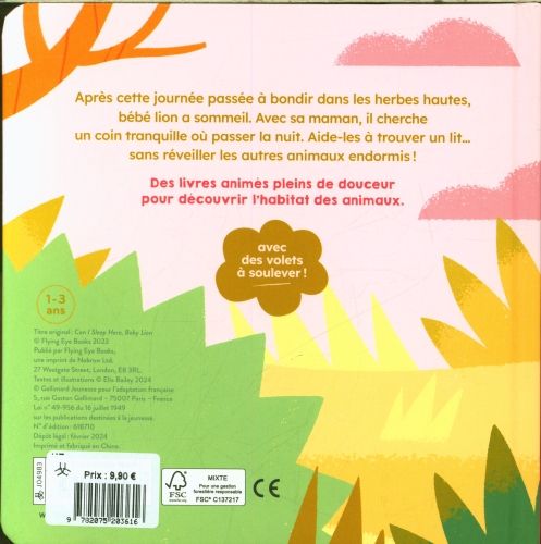 Produktbild: Dors bien b&eacute;b&eacute; lion !