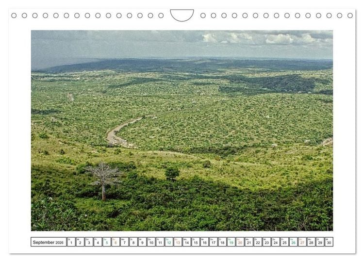 Produktbild: Karibu - Landschaften in Kenia (Wandkalender 2026 DIN A4 quer), CALVENDO Monatskalender