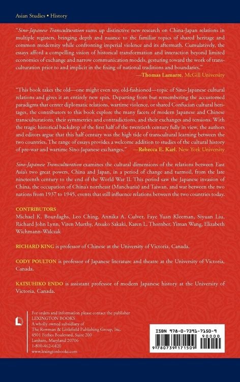 Produktbild: Sino-Japanese Transculturation