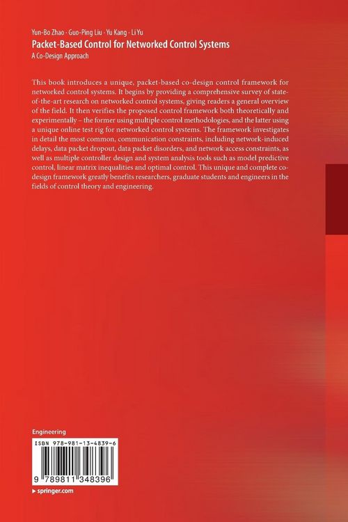 Produktbild: Packet-Based Control for Networked Control Systems