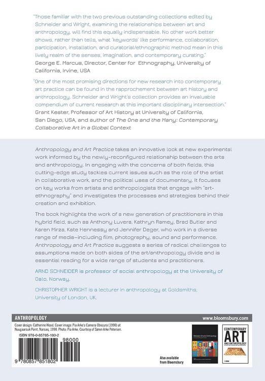 Produktbild: Anthropology and Art Practice