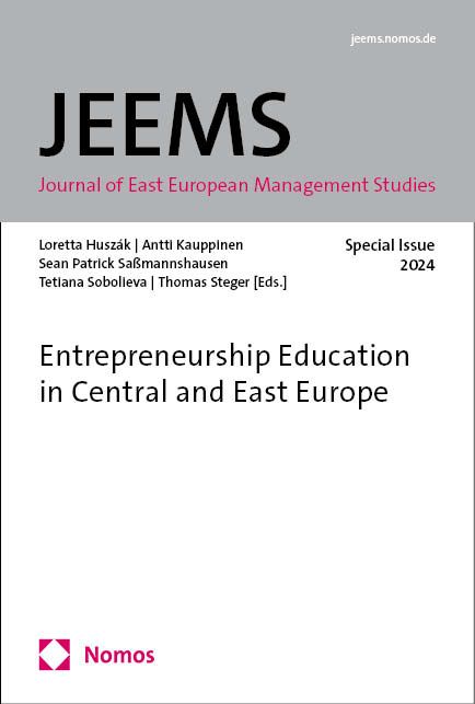 Produktbild: Entrepreneurship Education in Central and East Europe