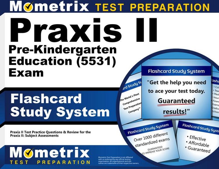 Produktbild: Praxis II Pre-Kindergarten Education (5531) Exam Flashcard Study System