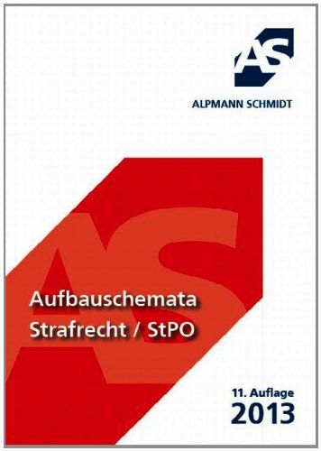 Produktbild: Aufbauschemata, Straftrecht, Strafprozessrecht
