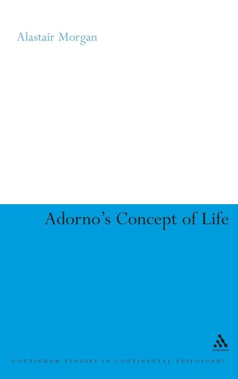Produktbild: Adorno's Concept of Life