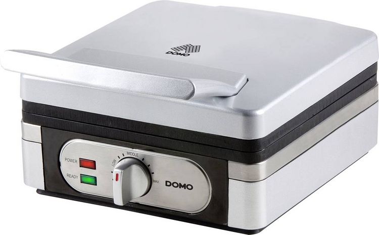 Produktbild: DOMO DO9047W Waffeleisen Silber