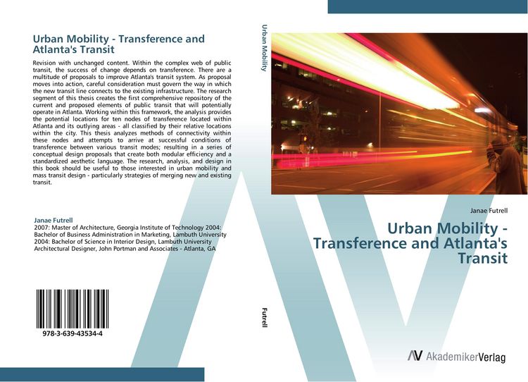 Produktbild: Urban Mobility - Transference and Atlanta's Transit