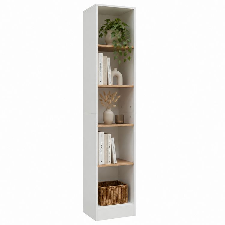 Produktbild: B&uuml;cherregal Dilos 183 x 38 cm f&uuml;r Aktenordner