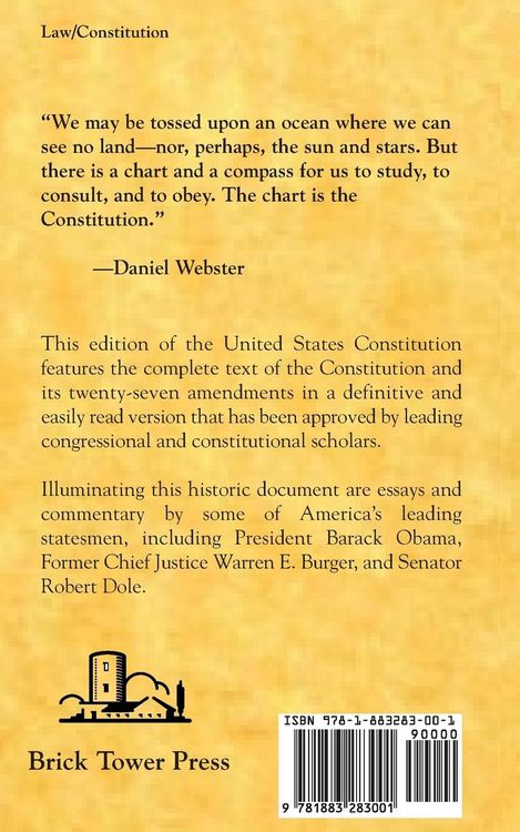 Produktbild: The Constitution of the United States of America