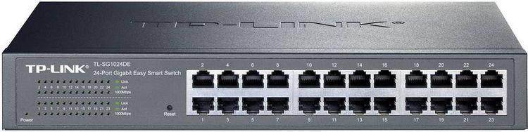 Produktbild: TP-LINK TL-SG1024DE TL-SG1024DE Netzwerk Switch 24 Port 1 GBit/s