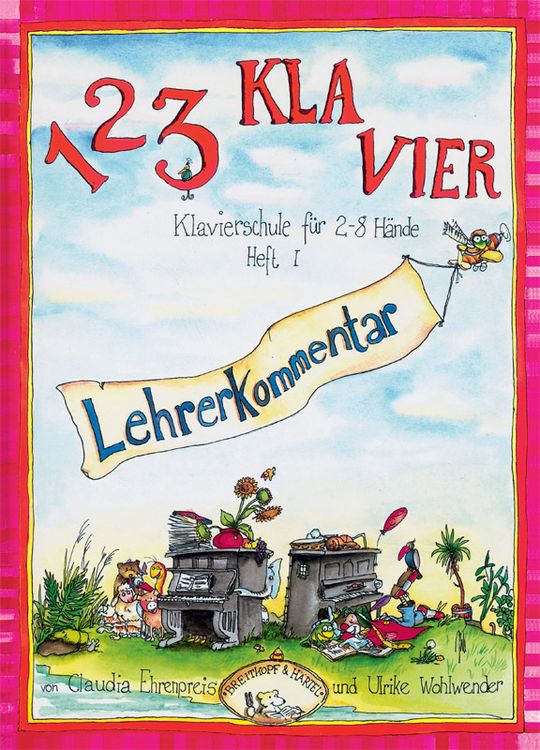 Produktbild: 1, 2, 3 Klavier. Lehrerkommentar zu Heft 1