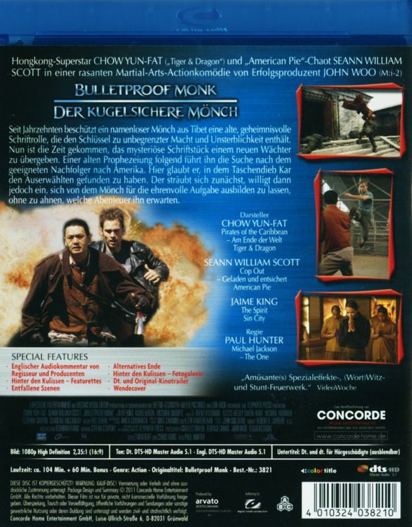 Produktbild: Bulletproof Monk - Der kugelsichere M&ouml;nch