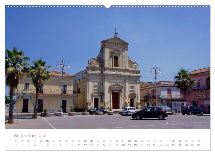 Produktbild: Impressionen aus Sizilien (Wandkalender 2026 DIN A2 quer), CALVENDO Monatskalender