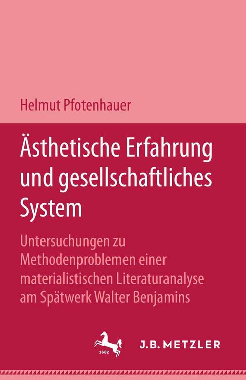 Produktbild: &Auml;sthetische Erfahrung und gesellschaftliches System