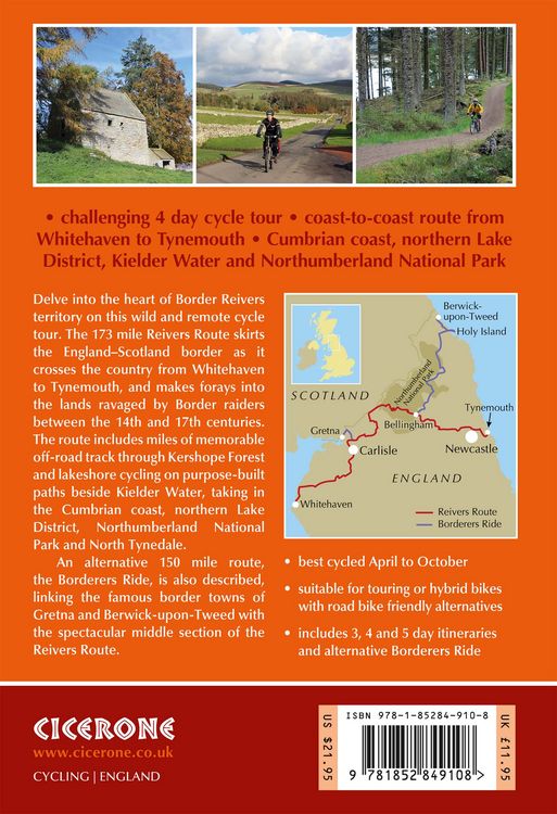 Produktbild: Cycling the Reivers Route