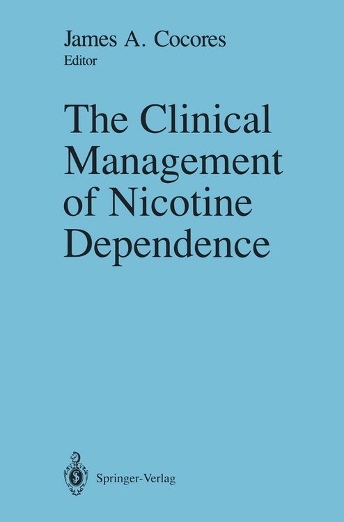 Produktbild: The Clinical Management of Nicotine Dependence
