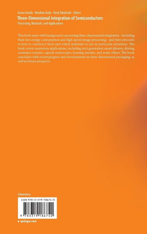 Produktbild: Three-Dimensional Integration of Semiconductors