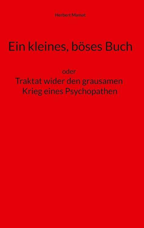 Produktbild: Ein kleines, b&ouml;ses Buch