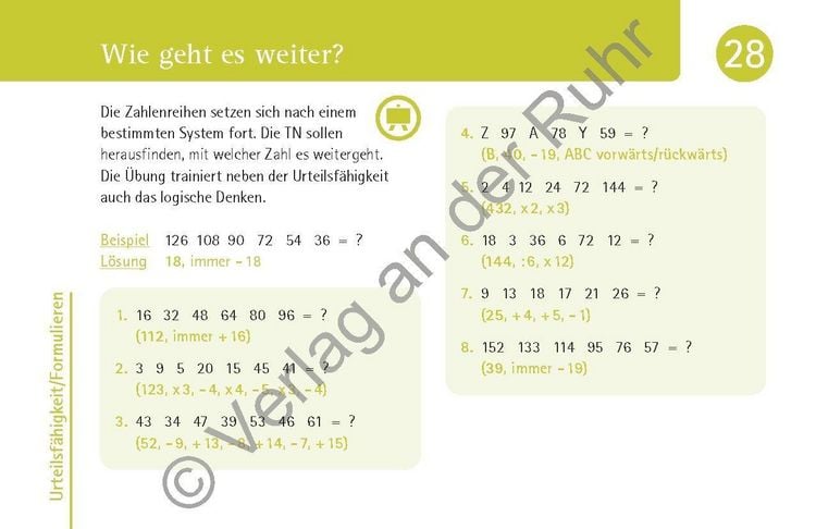 Produktbild: 10-Minuten-Ged&auml;chtnistraining mit Senioren