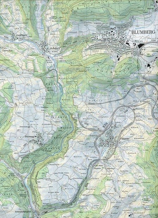 Produktbild: Swisstopo 1 : 25 000 Beggingen