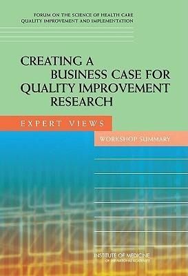 Produktbild: Creating a Business Case for Quality Improvement Research