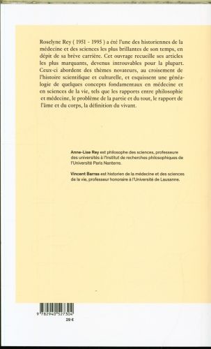 Produktbild: Ecrits d'histoire de la m&eacute;decine et des sciences de la vie