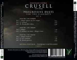 Produktbild: Progressive Duets for Two Clarinets Op.6
