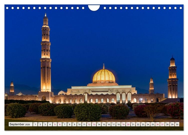 Produktbild: Faszinierender Oman (Wandkalender 2026 DIN A4 quer), CALVENDO Monatskalender