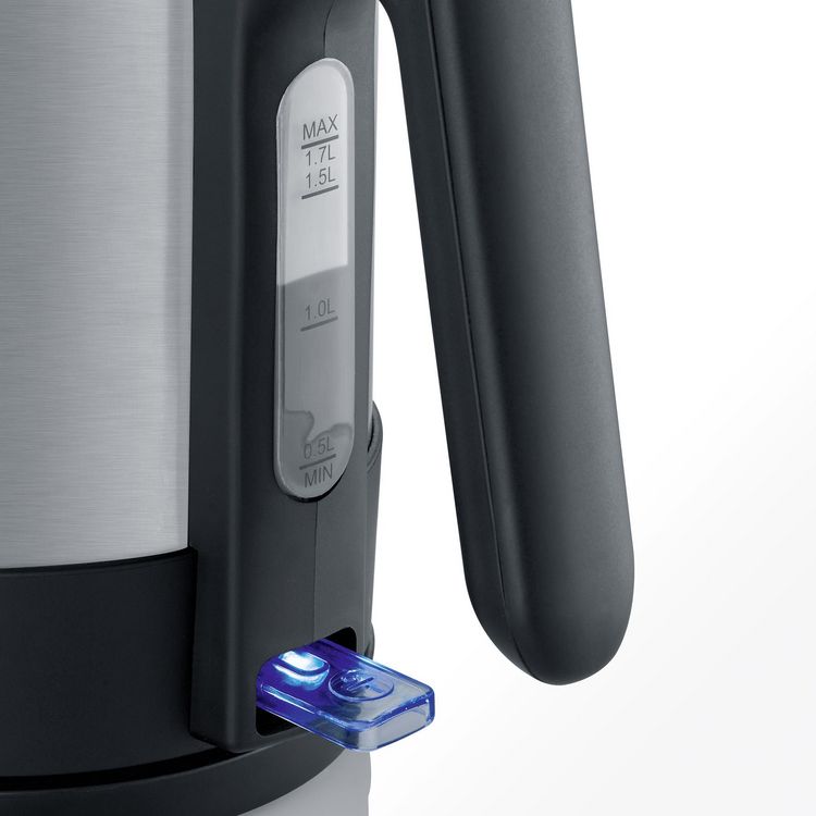 Produktbild: Severin 3409 Wasserkocher schnurlos Edelstahl (geb&uuml;rstet) Fassungsverm&ouml;gen: 1.7 l