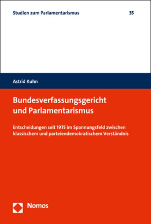 Produktbild: Bundesverfassungsgericht und Parlamentarismus