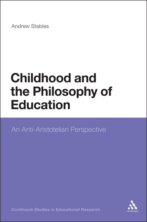 Produktbild: Childhood and the Philosophy of Education