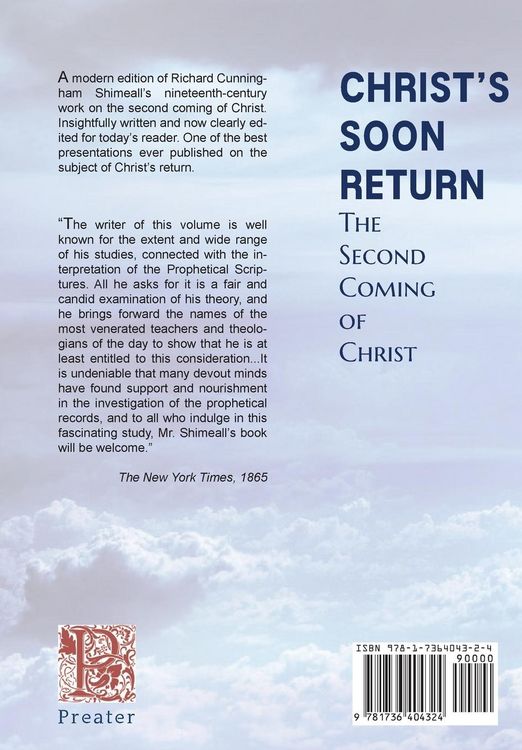 Produktbild: Christ's Soon Return