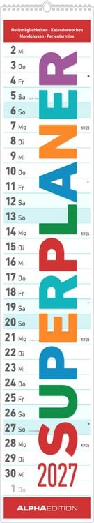 Produktbild: SUPERPLANER 2027