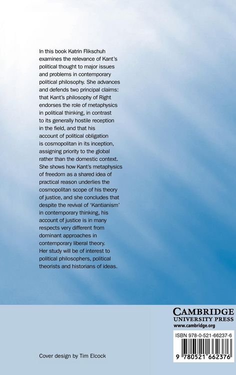 Produktbild: Kant and Modern Political Philosophy