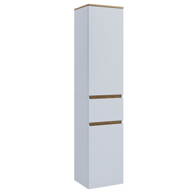 Produktbild: Badm&ouml;bel Hochschrank 165x57x33 Dreht&uuml;ren Cosila
