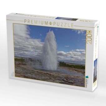 Produktbild: CALVENDO Puzzle Strokkur | 2000 Teile Lege-Gr&ouml;&szlig;e 90x67cm Foto-Puzzle f&uuml;r gl&uuml;ckliche Stunden