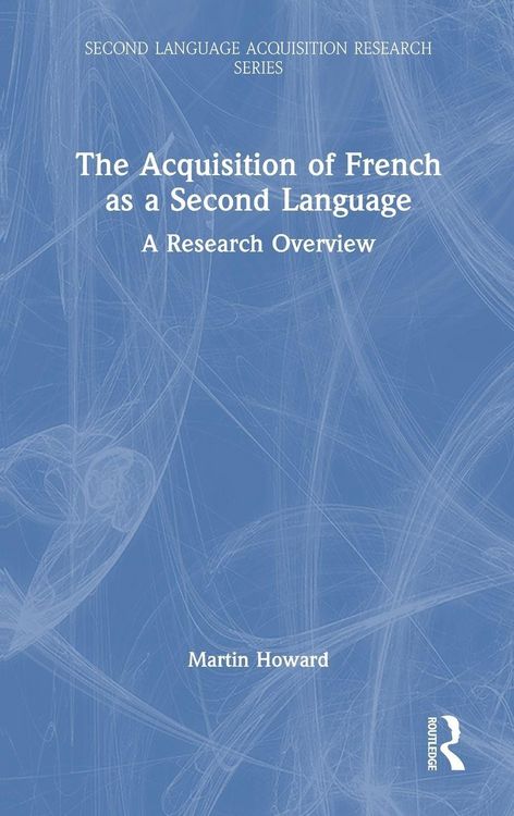 Produktbild: The Acquisition of French as a Second Language