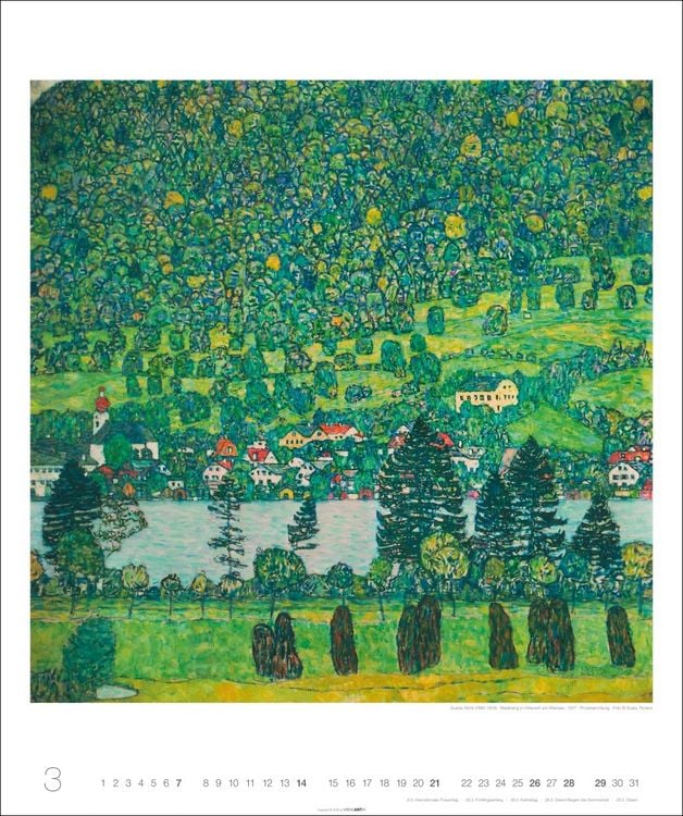 Produktbild: Gustav Klimt Edition Kalender 2027