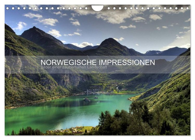 Produktbild: Norwegische Impressionen (Wandkalender 2026 DIN A4 quer), CALVENDO Monatskalender