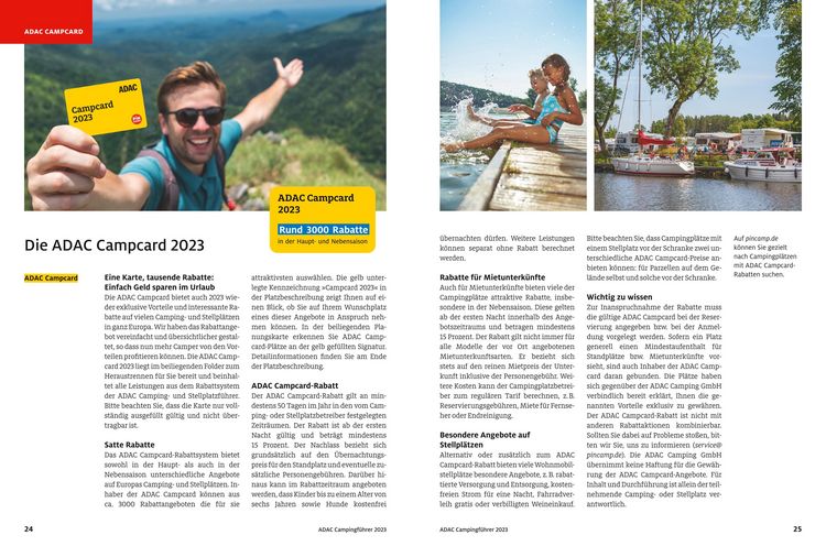 Produktbild: ADAC Campingf&uuml;hrer Deutschland/Nordeuropa 2023