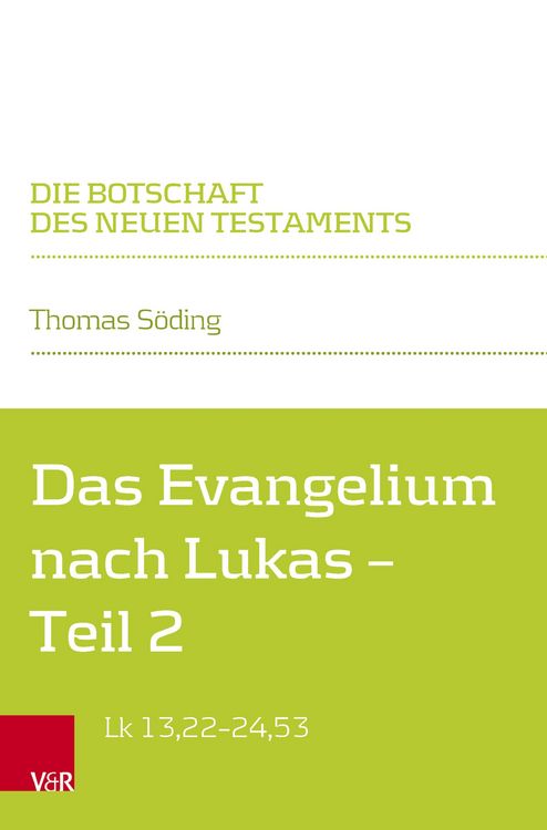 Produktbild: Das Evangelium nach Lukas