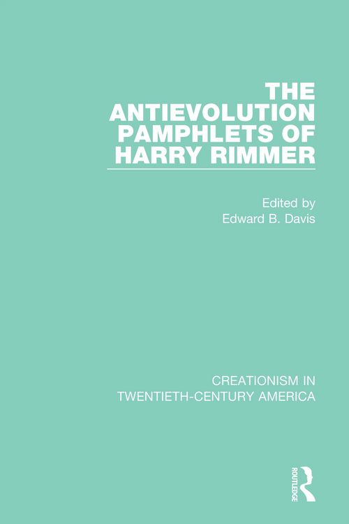 Produktbild: The Antievolution Pamphlets of Harry Rimmer