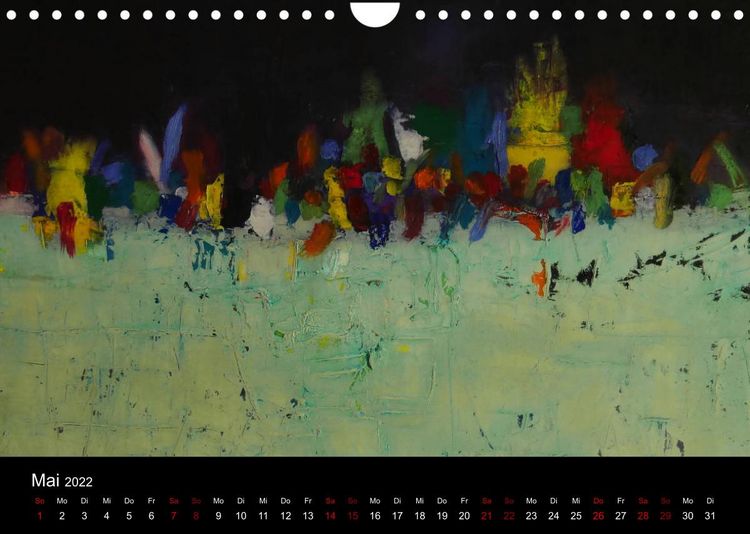 Produktbild: Inspiration in Farbe (Wandkalender 2022 DIN A4 quer)