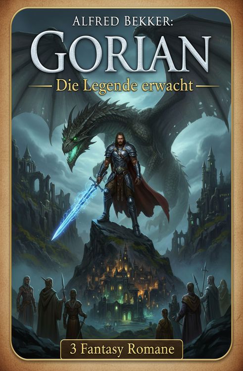 Produktbild: Gorian - Die Legende erwacht: 3 Fantasy Romane