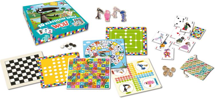 Produktbild: 10 Klassische Spiele mit Wolf